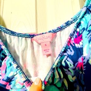 Lily Pulitzer Romper with shorts underneath